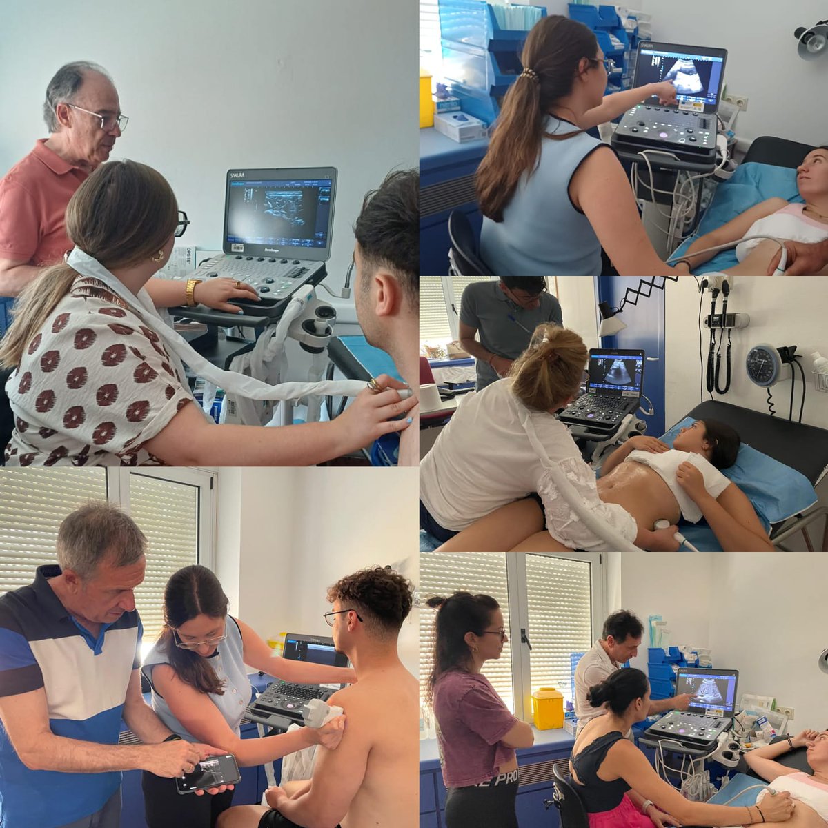 eco_scamfyc's tweet photo. 📌 La G.A.I. de Albacete inaugura la nueva edición del Curso Avanzado de Ecografía Clínica para Medicina de Familia del @sescamclm en el 📍 Hospital Nuestra Señora del Perpetuo Socorro - CS Zona IV de Albacete 💪💪 @SCAMFYC #EcografíaClínica #POCUS https://t.co/IQpK4jhoVo