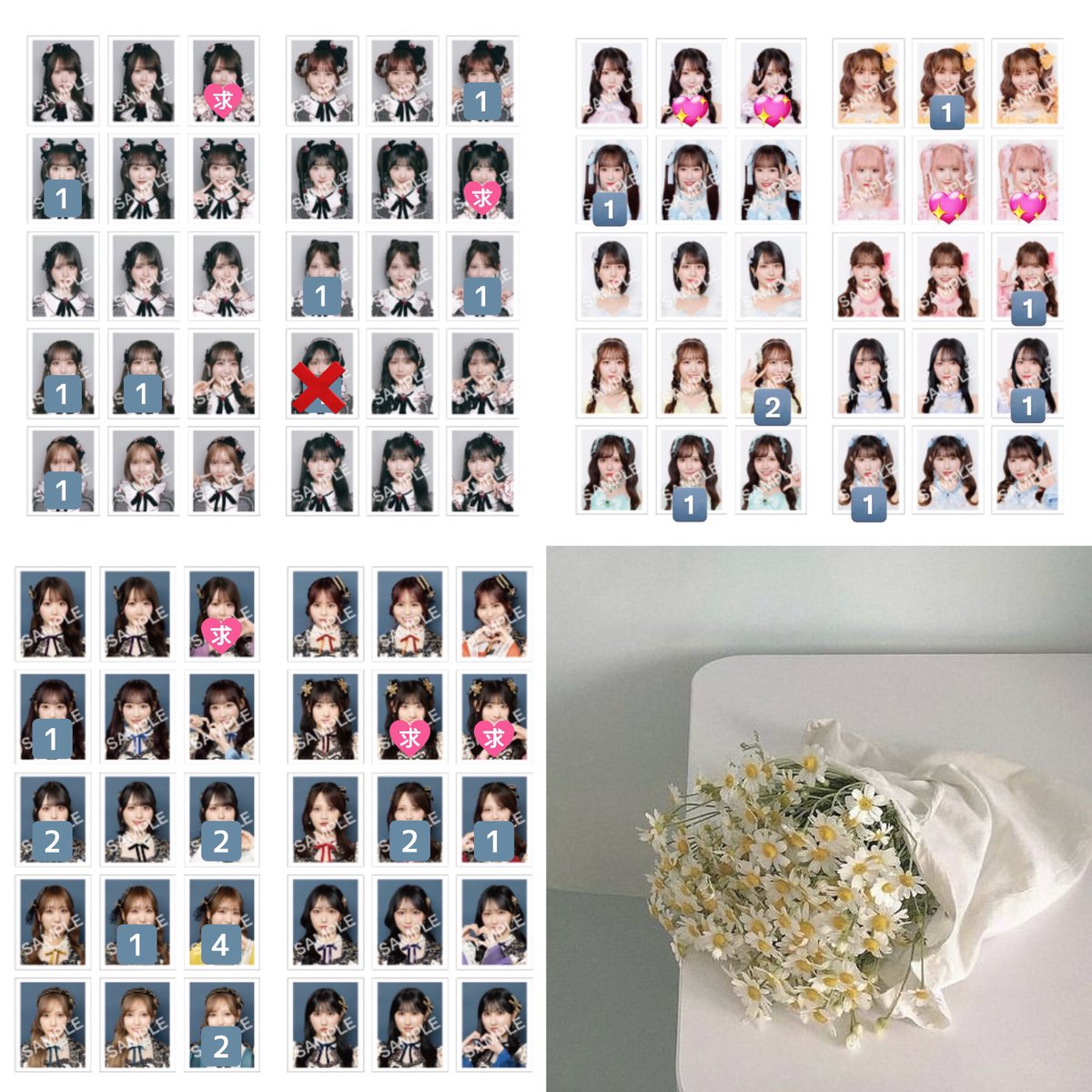 ___9kmchk2's tweet photo. イコラブ　トレ　国立
生写真　4カット　IDフォト

【譲】画像参照
【求】大谷>齋藤（画像参照）
　※異種交換歓迎（要相談でお願いします）
　※ALT要確認

本日会場外にて直トレ希望

お気軽にお声掛けくださいませ。 https://t.co/JLt7eWUE4i