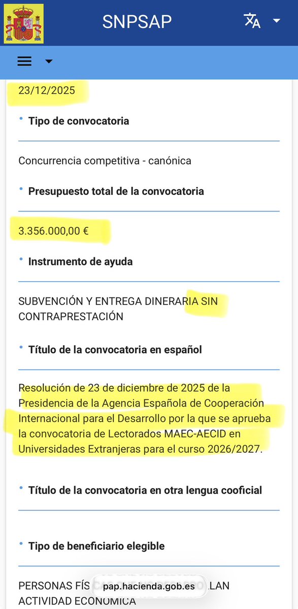 PabloCamPiq's tweet photo. ⭕️ El lucrativo negocio de la cooperación, también colocando y regando con dinero público a afines…

Aquí “becas” por casi 6 Millones de € públicos para 2026.

https://t.co/ptCIWDgU1v https://t.co/fyhzfRUeOf