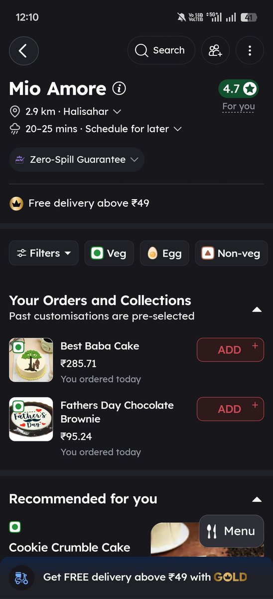 subhra777's tweet photo. @carebydistrict @zomatocare Order ID: 8263477633

The cake delivered is completely different from the one displayed and ordered through the app. This has ruined the purpose of a special occasion. Requesting an urgent response, replacement, or refund. Complaint photos attached. https://t.co/CAoe8L3NvD