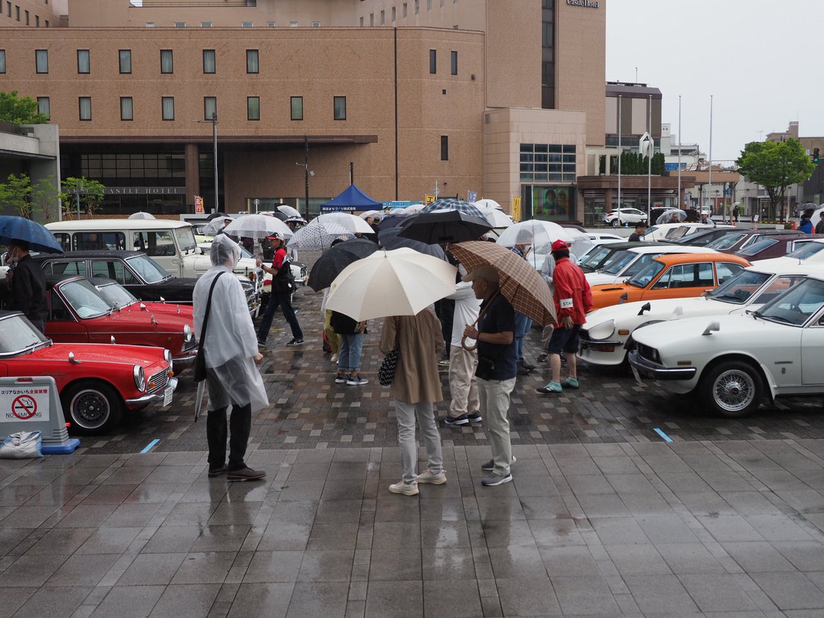 AOCC2006's tweet photo. 第18回秋田オールドカーミーティングは、おかげさまで無事終了いたしました。
雨の中ご参加・ご来場いただいた皆様、ご出店者様、関係者の皆様に心より御礼申し上げます。皆様のおかげで今年も素晴らしい一日となりました。

当日の写真はぜひ #秋田オールドカーミーティング を付けてご投稿ください。 https://t.co/B5o3CMvwnx