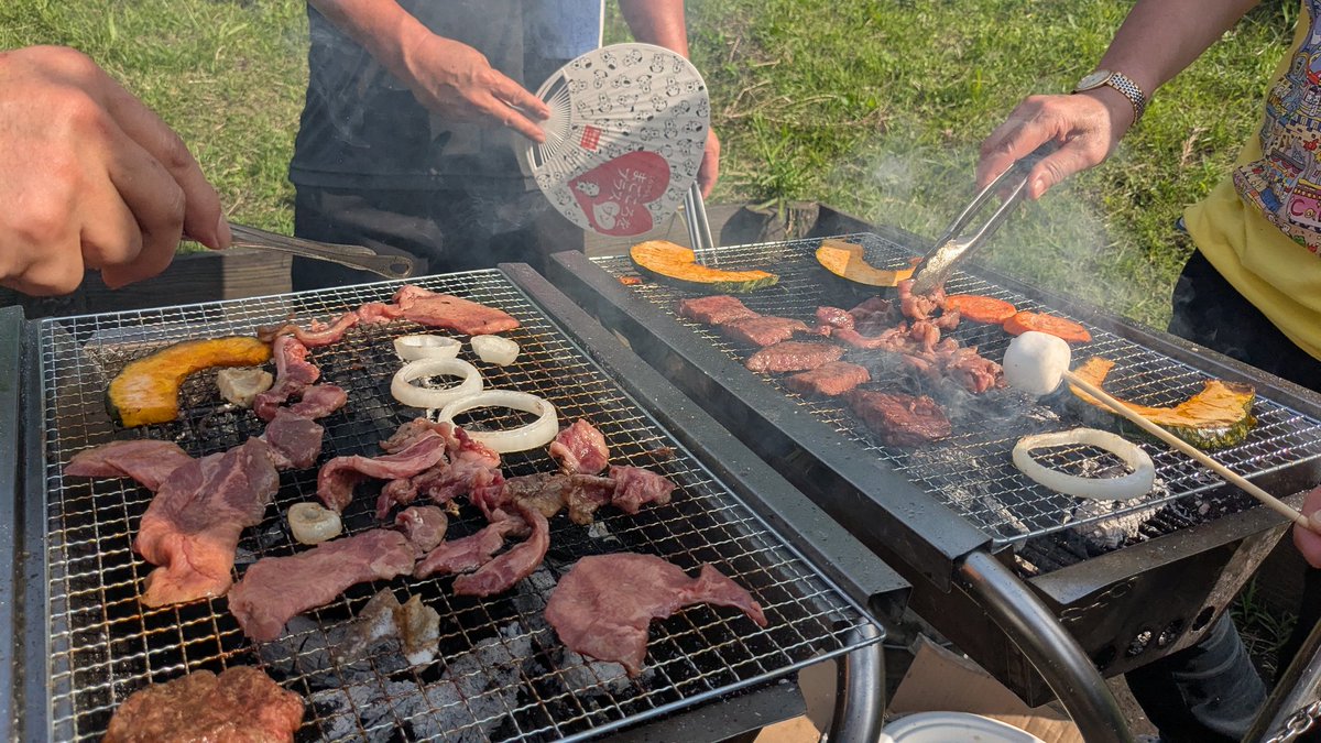 nara_dais's tweet photo. シュンミンとてぶらBBQ2026!!
楽しんでます😆 https://t.co/8FIrDNFrwf