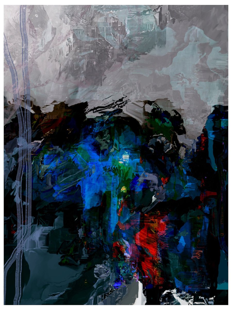 IshikaGuha2's tweet photo. A Fading Lament ...

(Traditional abstract+ code + procreate) https://t.co/3Cl9RFqeTG