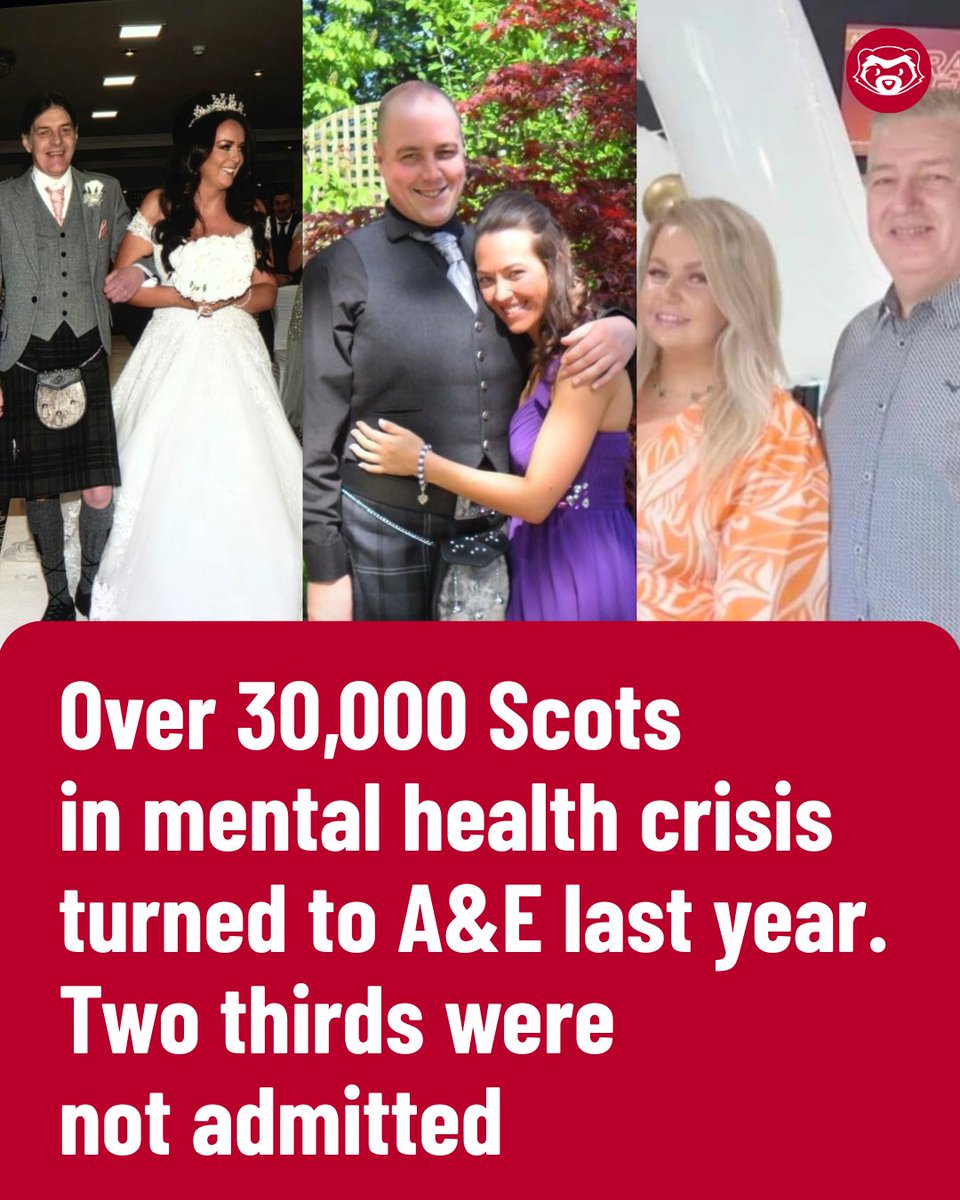 FerretScot's tweet photo. 🔴 NEW: Lives are being lost because people are failing to get mental health support when they most urgently need it, a Ferret investigation has found.

Our latest: https://t.co/yHl9bUfYrl https://t.co/44bWBTvsia