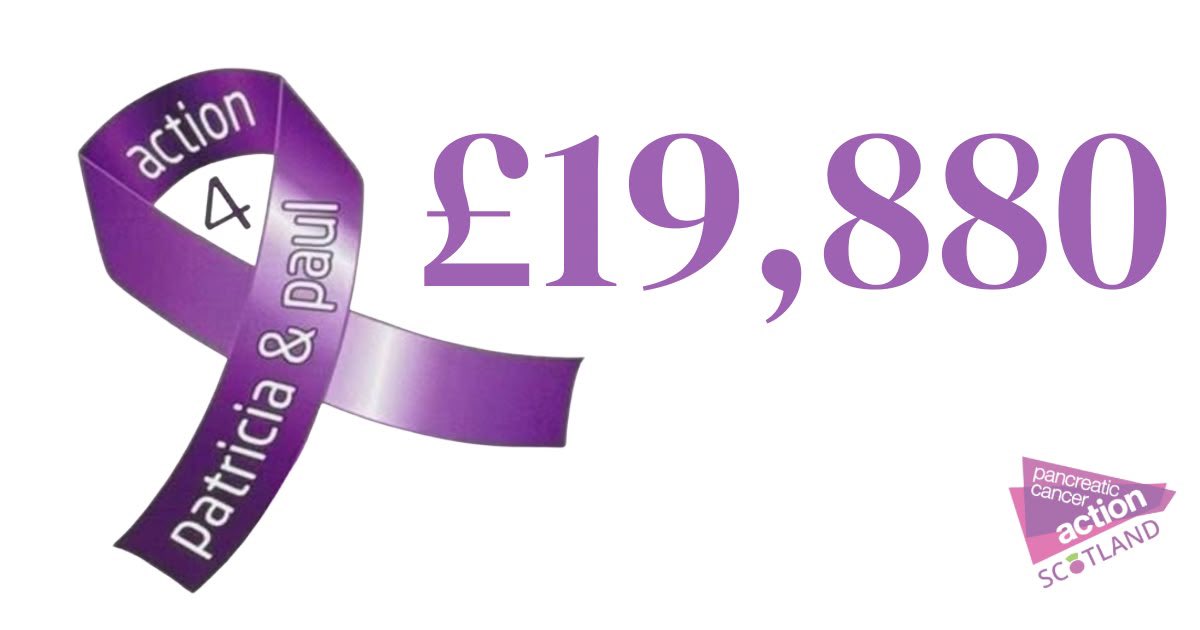 action4PatPaul's tweet photo. A Huge thanks to every person , company , Golf team , sponsors , volunteers , friends &amp; family who helped raise this amazing amount at our Annual Golf day 💜@pancanscot  @OfficialPCA https://t.co/cKvQ4Geb0W