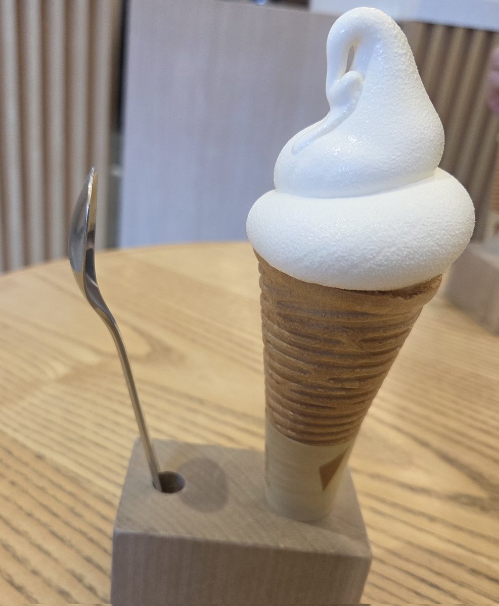 濃厚ソフト🍦 おいすぃ〜(*´ч`*)♡