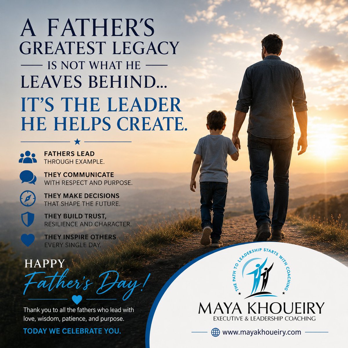 CoachingMaya's tweet photo. Happy Father's Day 💙 https://t.co/CBeN5YmbxG