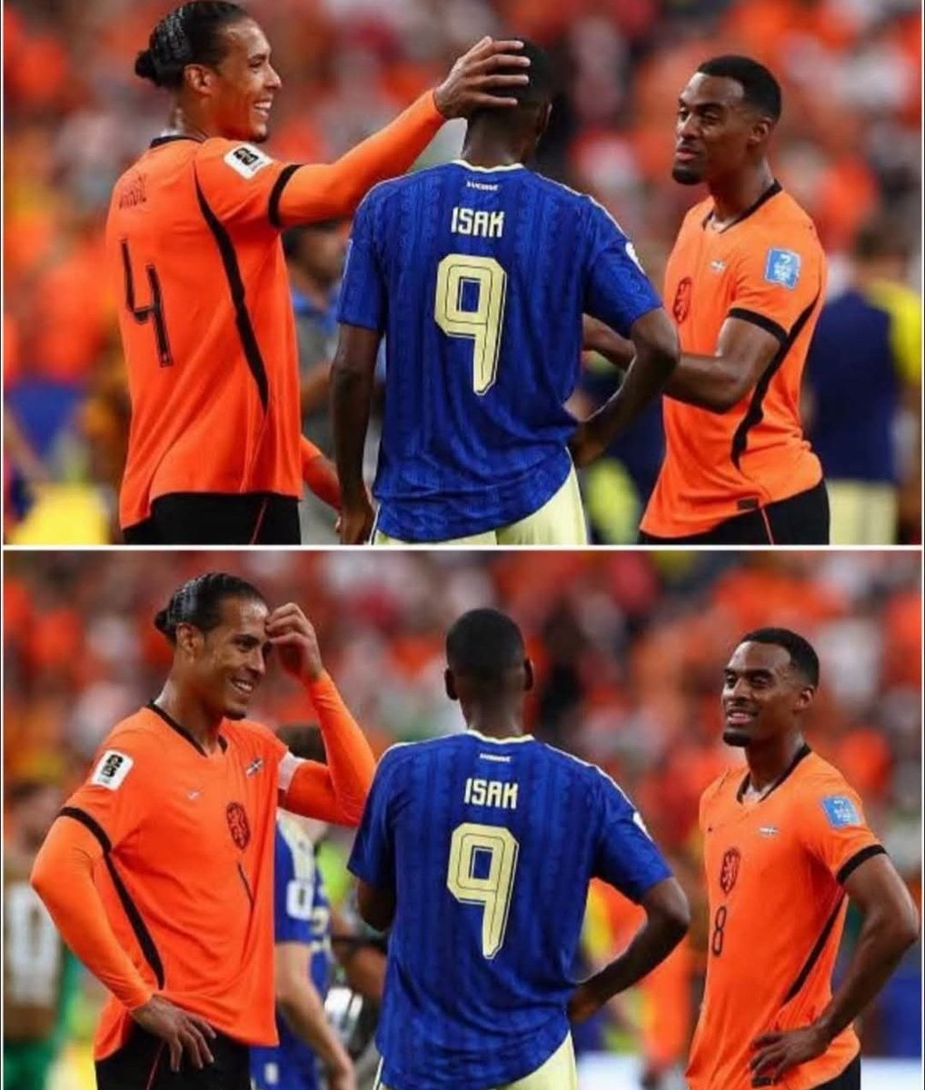 OluchiNdubisi2's tweet photo. Liverpool family ❤️ bromance after the Netherlands vs Sweden match.
#WorldCup2026 https://t.co/bvRwpImEC6