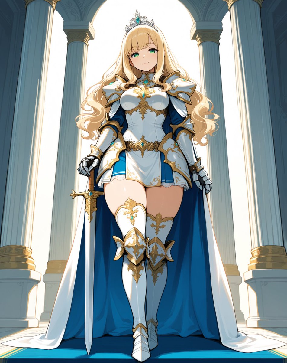 artivari_ai's tweet photo. #姫騎士 #プリンセスナイト #銀髪騎士 #ファンタジー美少女 #knightgirl https://t.co/8ya5Bm4OCD
