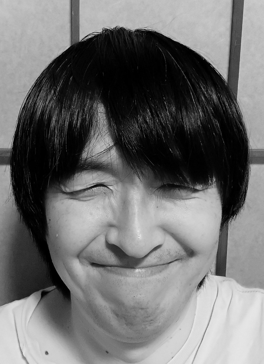 banpack's tweet photo. 髪伸ばしてたら、
「おまえのtomorrow never knowsは聞きたくない｣とか
｢バカリズムさんトツゲナイーノのネタやって下さい｣とか
いじられるので、髪短くします。 https://t.co/gqPxLcE2kt