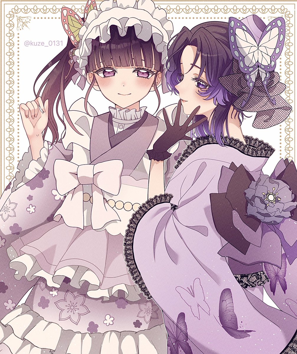 kuze_0131's tweet photo. 記念フェアのカナヲちゃんとしのぶさん🌸🦋 https://t.co/VEXHK6GSN5