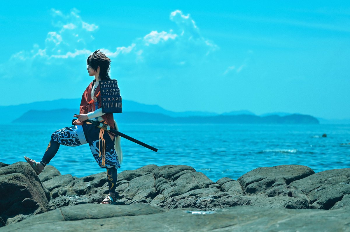 mayora_mcn6kb's tweet photo. 【Cosplay/コスプレ】🌊刀 剣 乱 舞🌊陸 奥 守 吉 行

海はまっこと広いき

📸:@wataritenten
#ラコロール加太 https://t.co/ppzExjKdfl