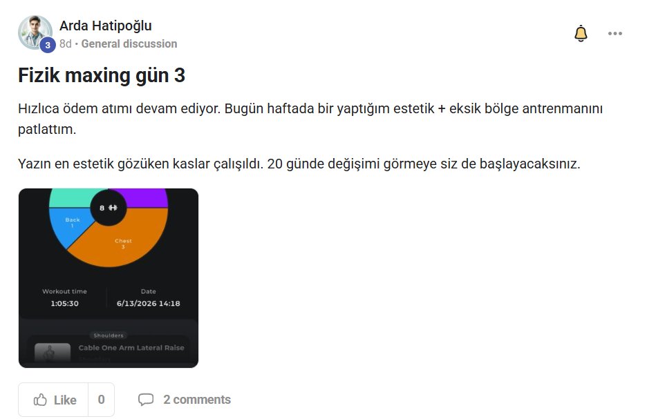 Arda | Fitness & Sağlık tweet media