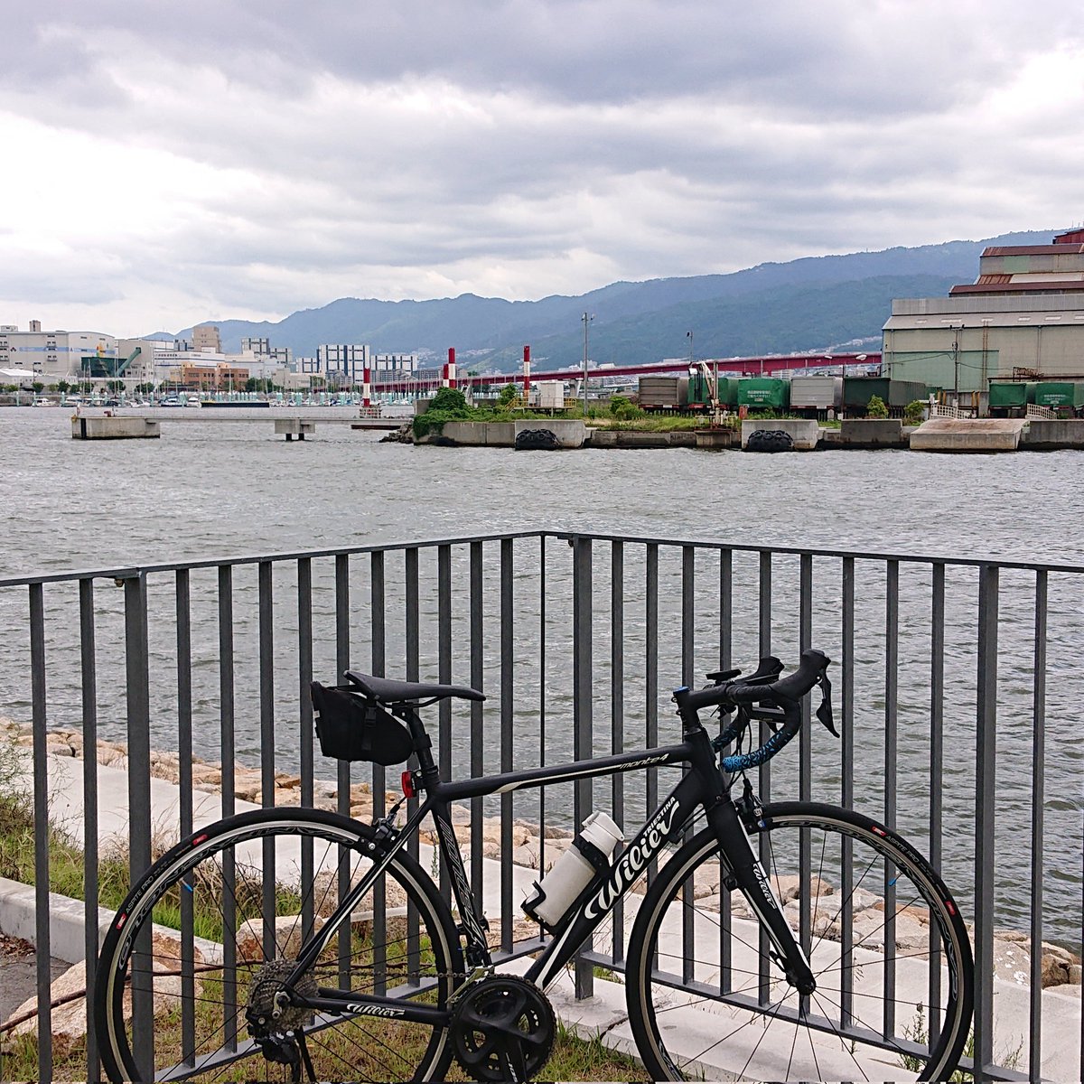 hazeworks's tweet photo. 梅雨の晴れ間に近場をサイクリング。
風が強すぎて写真を撮るときに倒れないかヒヤヒヤもんでした。

#monte4 #Wilier #ロードバイク https://t.co/j6k5gxALQN