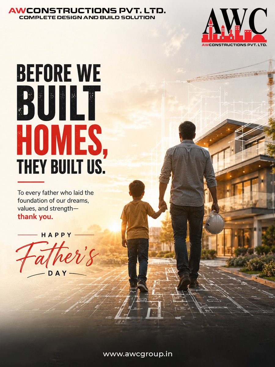 AWConstruc6093's tweet photo. Happy Father's Day ❤️💐
.
.
📞9630303786📞9993338877
📍1809, Shrishti C.B.D, World One Tower, South TT Nagar , Bhopal 462003
.
.
#contractor #concrete #happyfathersday❤️ #bestconstructioncompayinbhopal https://t.co/8zPNsd3ohb
