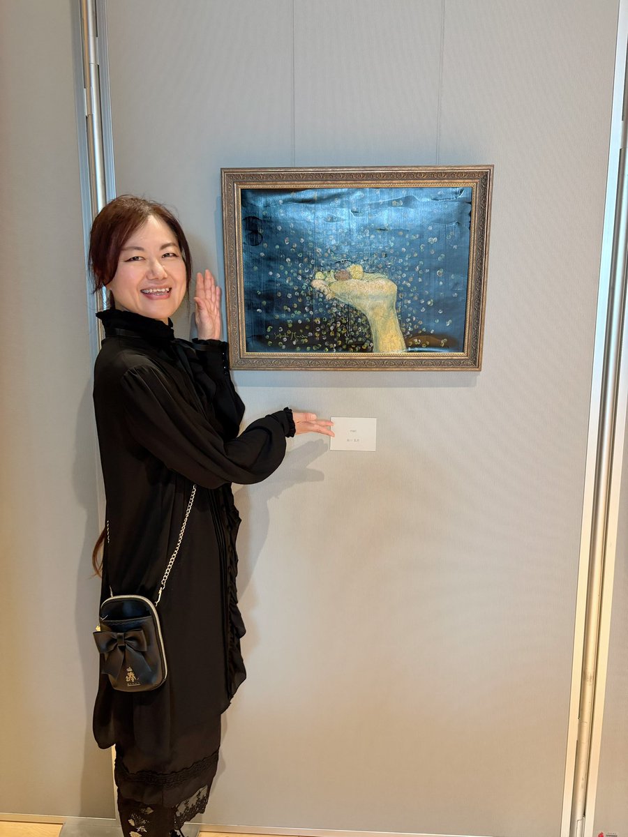Kwatabamian's tweet photo. 現代美術 茨木2026展搬入いたしました。
28日まで、どうぞよろしくお願いいたします🍀森川は時間未定ですか、最終日28日在廊予定です。 https://t.co/PoGMO6MwzM