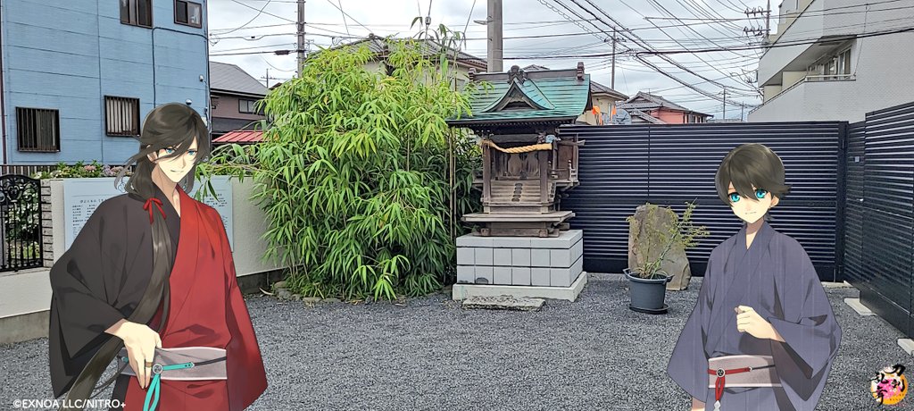 7sawayoko's tweet photo. 土方歳三資料館に改装後初めて行った！
敷地が広くなって屋外パネル展示や土方歳三が住んでいた時代からあるお稲荷さんやザクロの木が見られるようになってた
資料館のヤマアジサイの歳三錦は咲き終わっていたけどあじさい祭り中の高幡不動尊には花が残っていて得した気分になれた https://t.co/rX9aiYaTj9