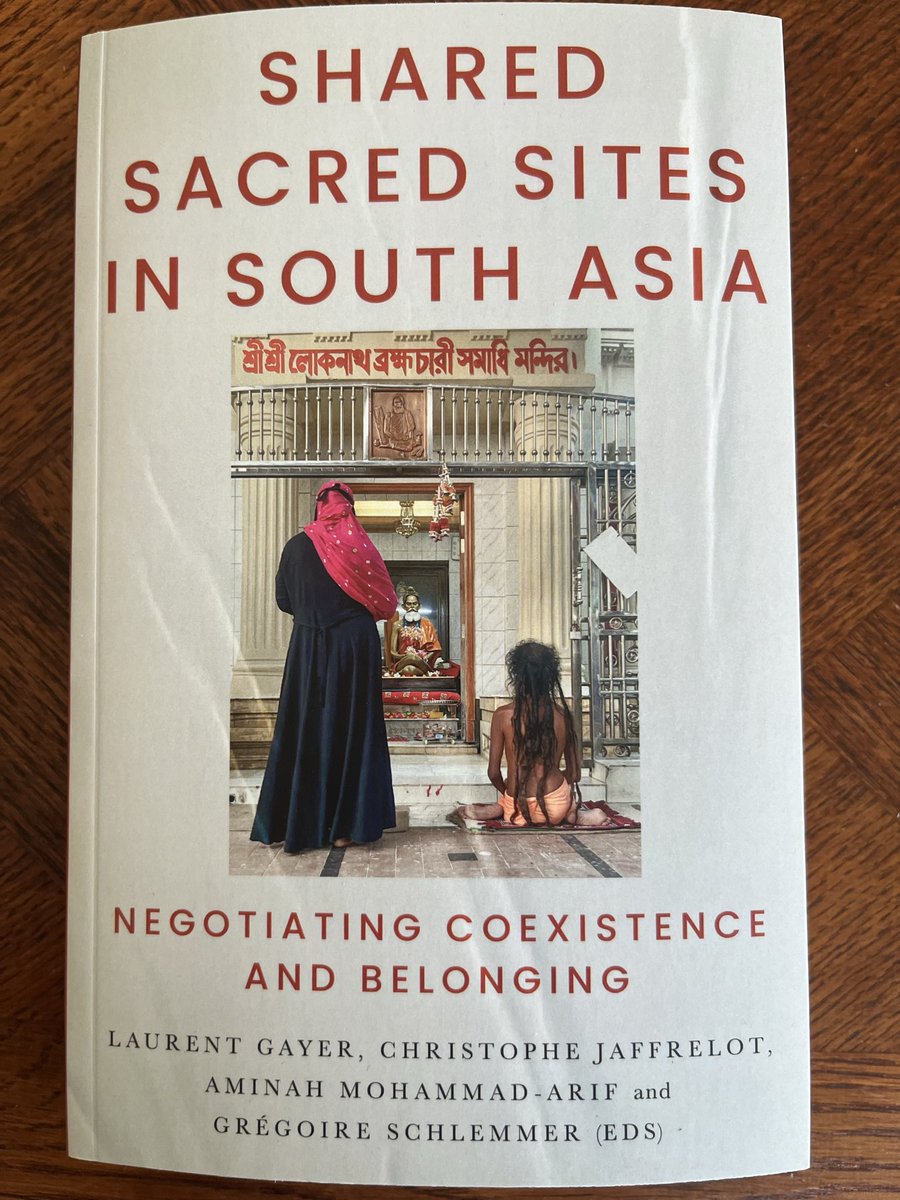 jaffrelotc's tweet photo. The first copies of a book that is a huge collective endeavour have just arrived! We show here that in many religious places Hindus, Muslims, Christians, Buddhists &amp; still others continue to interact today. Why and how? @HurstPublishers @MikeDwyerMike @karthikavk @BASASofficial https://t.co/wjLX2mPPeo