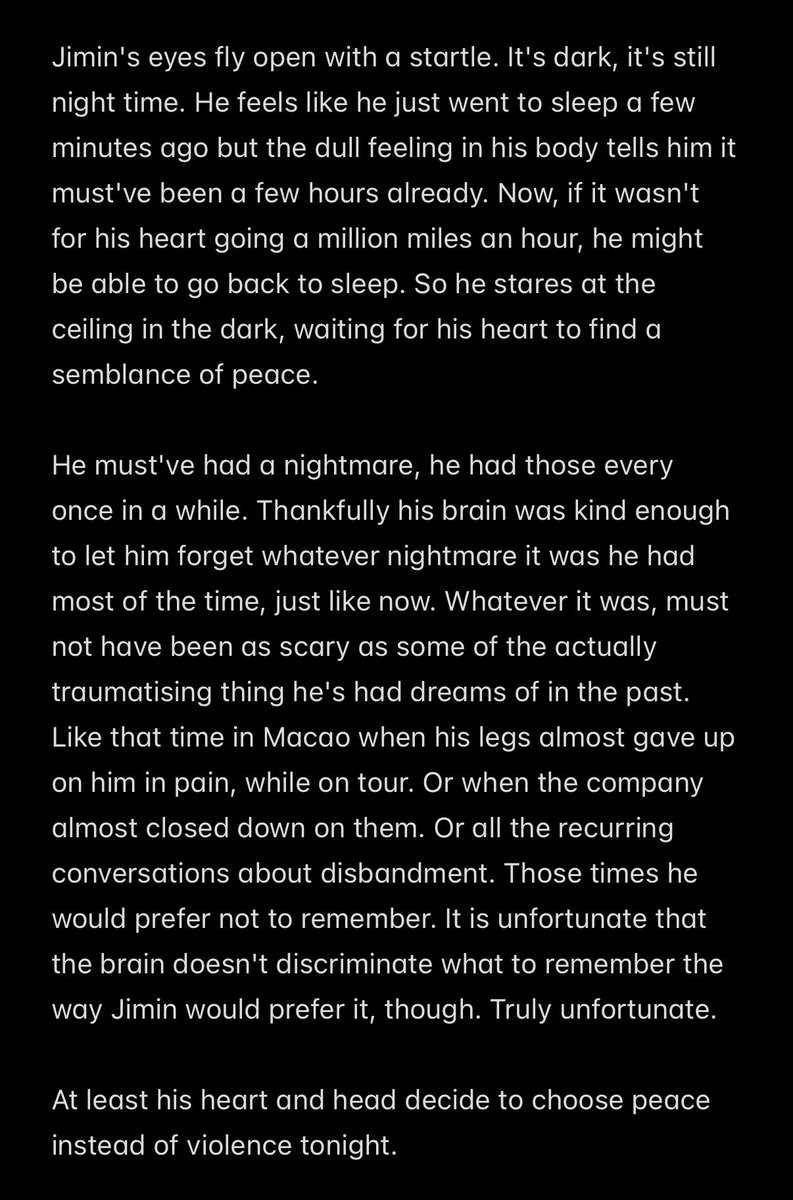 marujimjk's tweet photo. timezones ⏰ #btsau

One day, Jimin wakes up in a different bed. A bed he knows too well.

- time-travel au
- angst
- 2026 jimin in 2013
- #ot7 
(just a little drabble for now) https://t.co/hqbLS9A81O