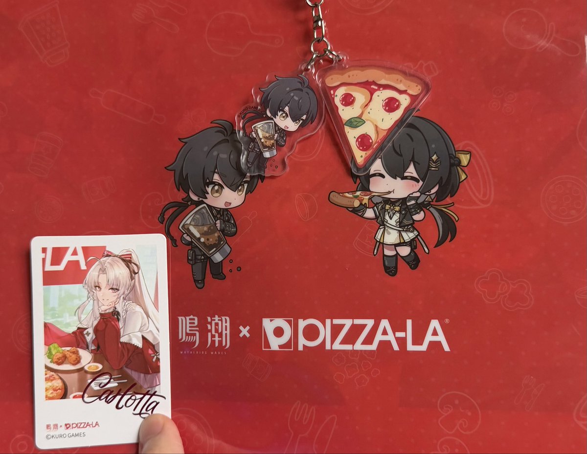 shuntakuya's tweet photo. 鳴潮×ピザーラ特典🍕
ROVER😎

 #鳴潮 #ピザーラ #鳴潮ピザーラ https://t.co/gKfevhZEtj