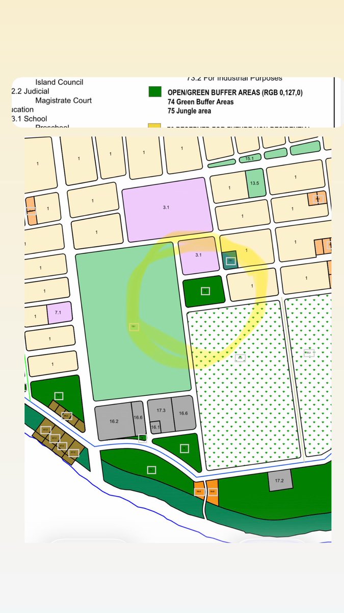 UKatheeb's tweet photo. Maakurathu already had a futsal ground, when Muizzu decided he needed to pull a stunt for social media- They are framing this as a feel good story but the reality is Maakurathu has so many other critical needs when Muizzu decided this was important for his social media personality- Maakurathu doesn’t have clean water, despite everything being connected for water supply for over 2yrs, maakurathu health center is dysfunctional, Maakurathu doesn’t have a public library. This futsal ground was never in any plan, even land was meant to be green forest area in LUP- this was overreach by central government, disregarding the LUP. 
in the first picture you see the LUP its allocated as a green forest area- second pic you can see old satellite image- lots of kanamadhu trees and palms- maakurathu women depend on these for their income, 3rd image shows existing futsal
ground on the east side of the island. 
this is an injustice and over reach of central government dressed as a feel good story- @muththo @MMuizzu @MoYSF_mv