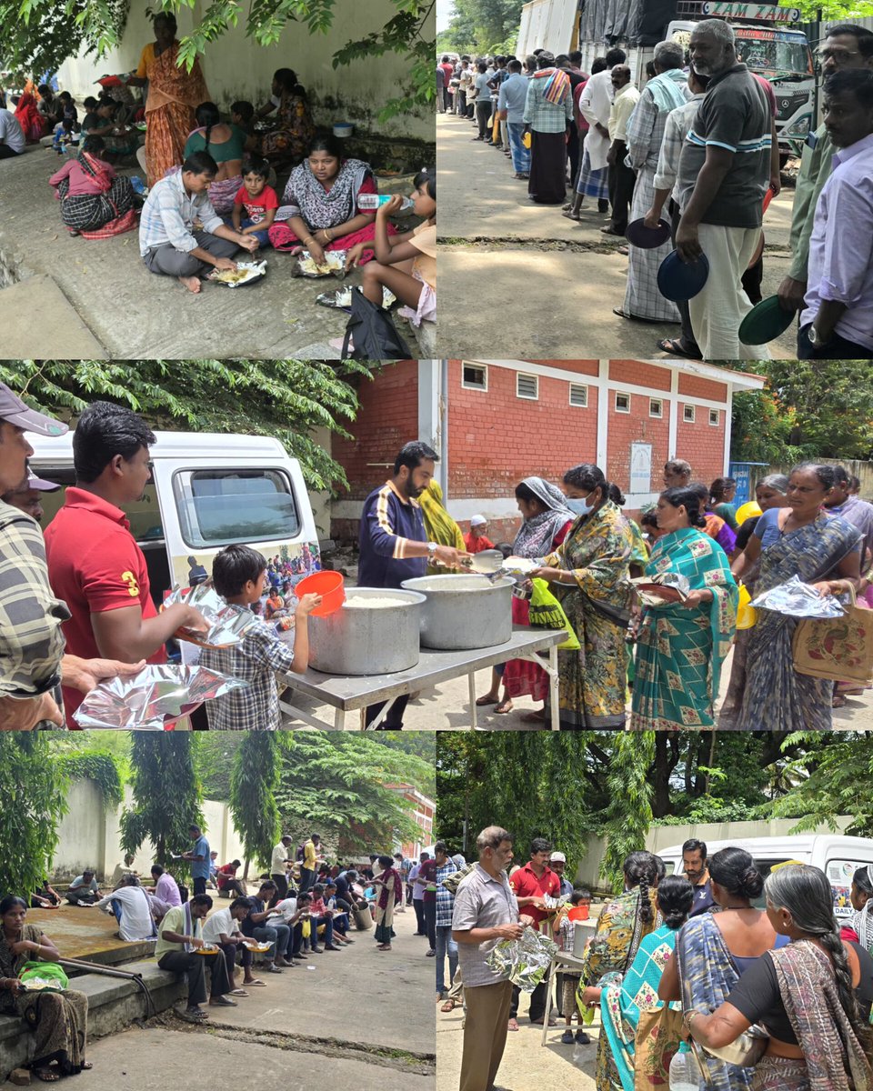 RotiCharity's tweet photo. #humansforhumanity 
#hungerhasnoreligion
#foodforneedy
Today 3491.days. completed
Daily free food distribution in poor and deserving people  daily feed 250+ members of poor patients’ families living outside in govt hospitals, anyone interested support or donate
All donations r🙏, https://t.co/r3jIV7zuG0