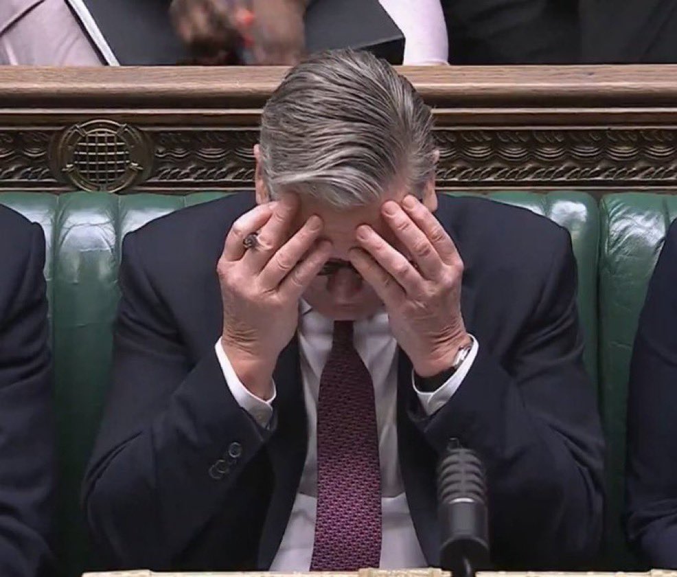NiohBerg's tweet photo. If Keir Starmer resigns, he will be replaced by someone worse.

Labour will learn zero lessons and instead conclude he wan't being enough of an authoritarian shitlib. Stop saying "It's over" when it's barely even begun. https://t.co/r4HfNaslQx