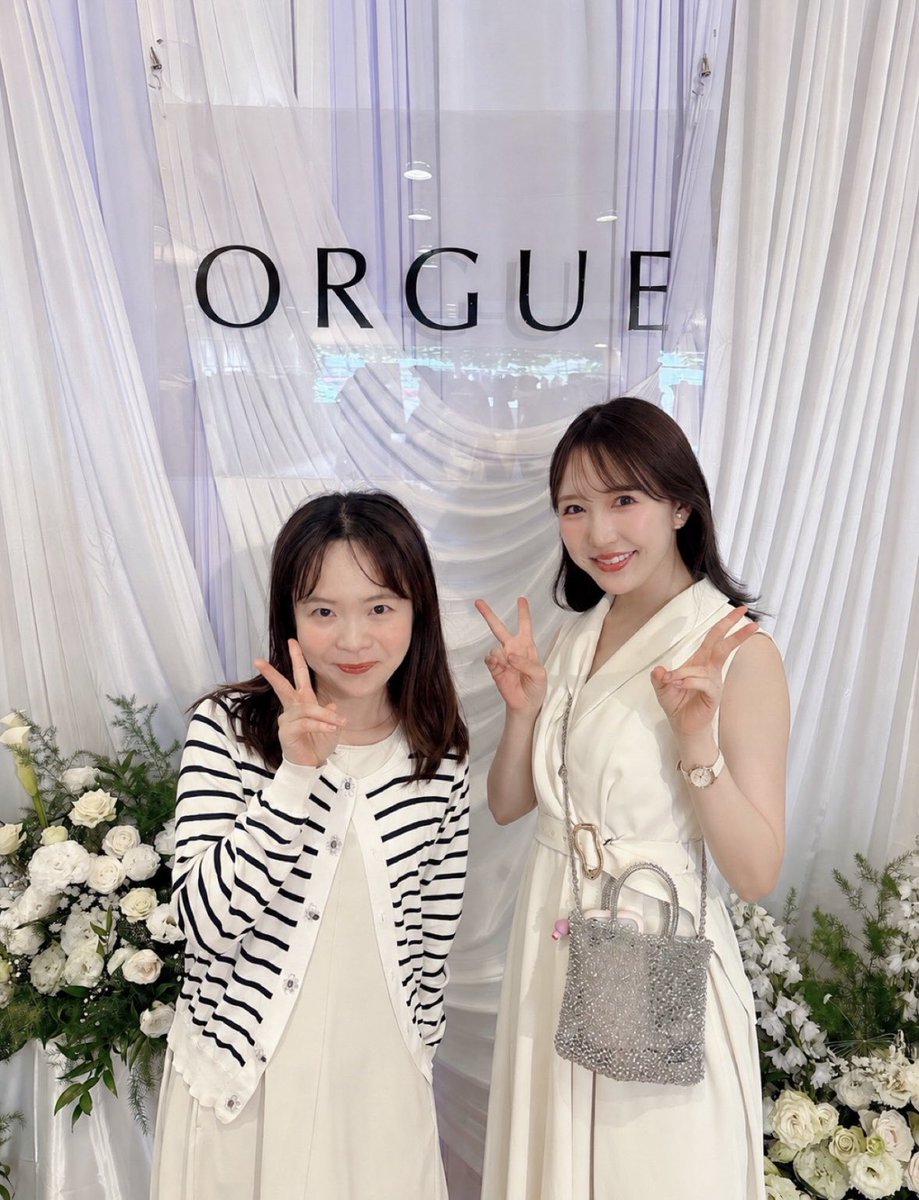 flutistsayo's tweet photo. ORGUEのポップアップに行ってきました🌿✨
すごく可愛いお洋服がたくさんありました♡！！ https://t.co/ro6anRsdTO