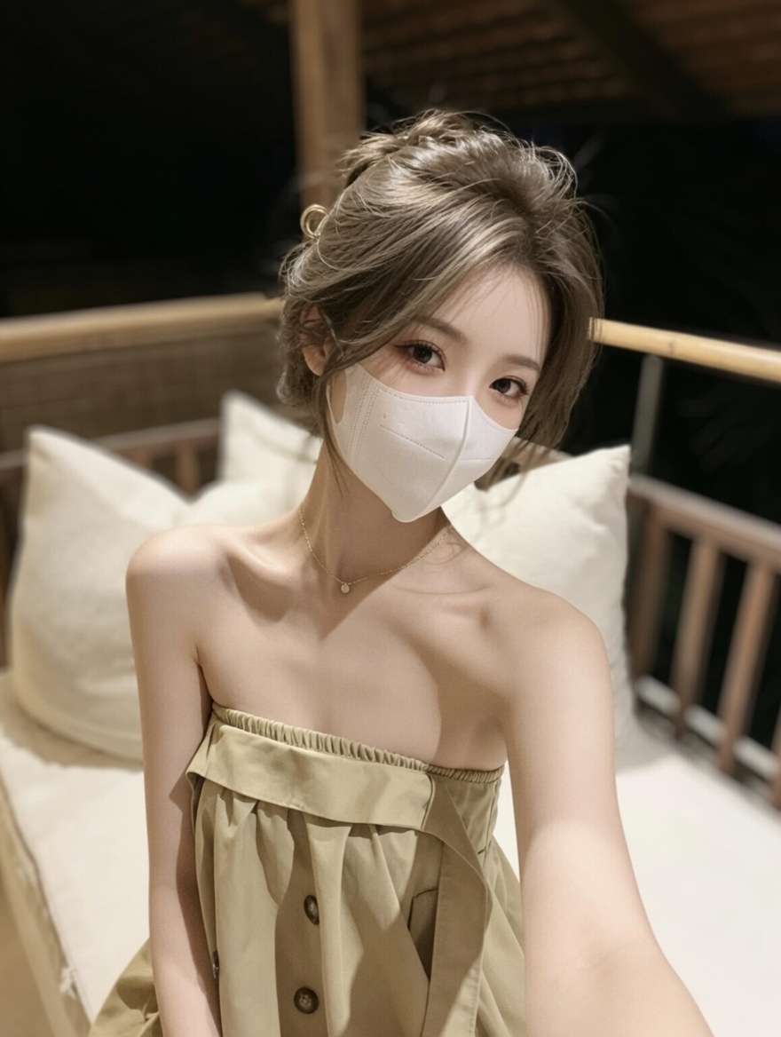xeluavn's tweet photo. 清冷的外表下，你猜我摘下口罩会是什么样子？ https://t.co/TwMId7c5OC
