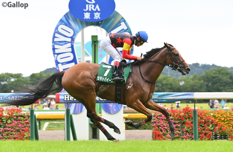 gallop_keiba's tweet photo. 東京11R、#府中牝馬S は5番人気 #セキトバイースト が優勝🏆
後続に3馬身差をつける逃走劇で連覇を達成しました✨ https://t.co/WSMsLtz0Fc