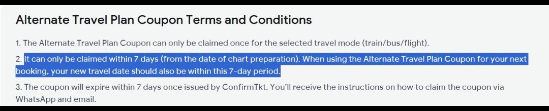 KargetiVijay's tweet photo. @ConfirmTKT Don't book tickets with ConfirmTkt for their so-called 2X refund. They hide conditions that make the coupon almost impossible to use. Read the terms carefully before booking. Don't get fooled! #ConfirmTkt #ConsumerRights https://t.co/qVMpjVwPNb