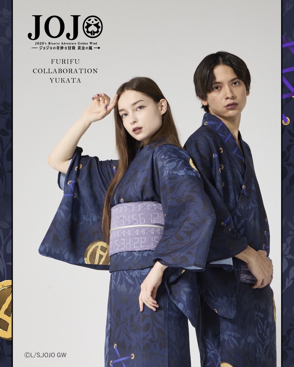 レディース＆メンズ豪華同時展開／ ◇「レオーネ・アバッキオ」 浴衣