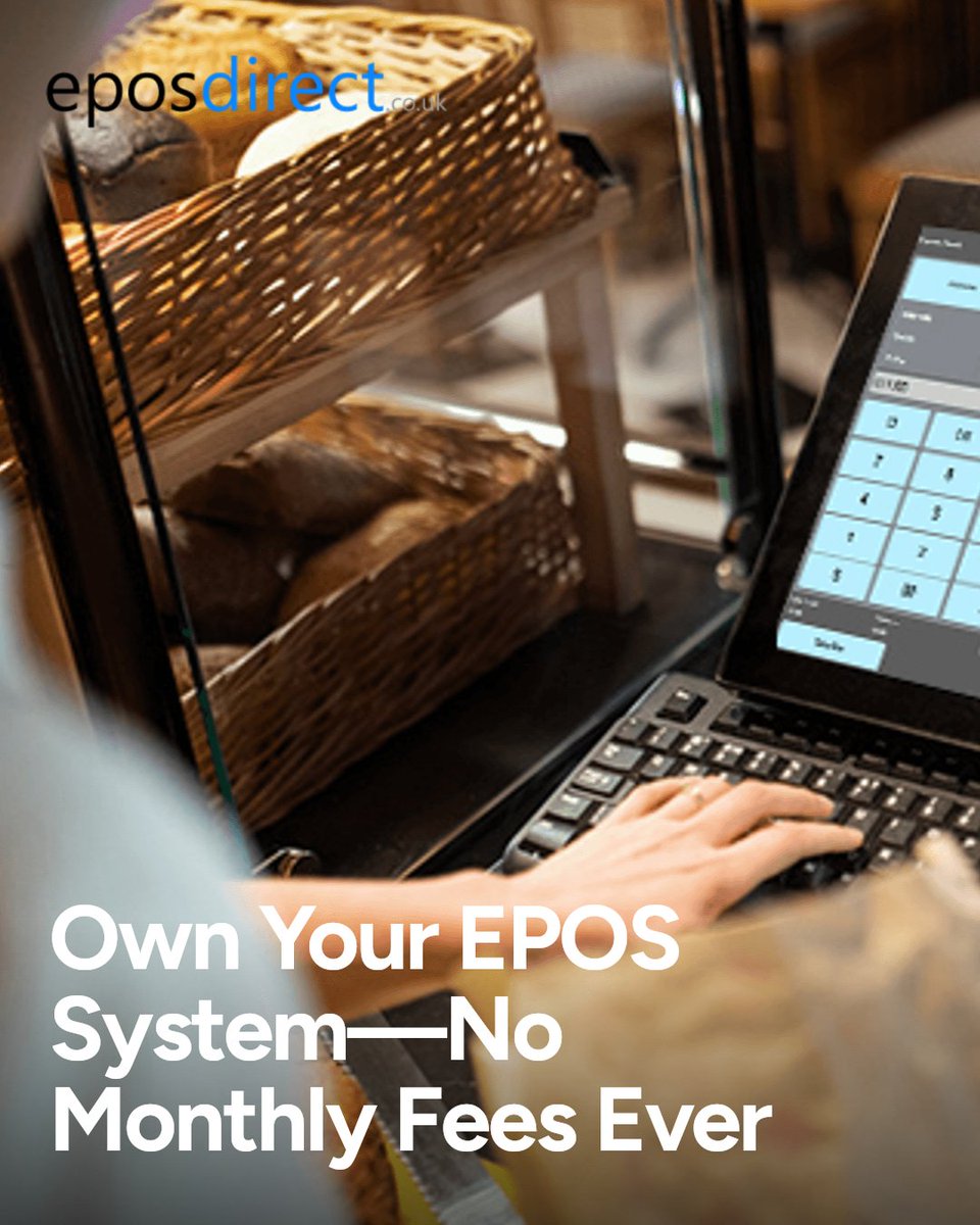 eposdirect's tweet photo. Own your EPOS system outright.

No monthly fees. No contracts. No lock-in.

Start from £29.99/month or £399 one-time.

See It in Action https://t.co/Jc6XLGiKwX #EPOSDirect #PointOfSale #EPOSSystem #POSSoftware https://t.co/2lM4XgcYXr