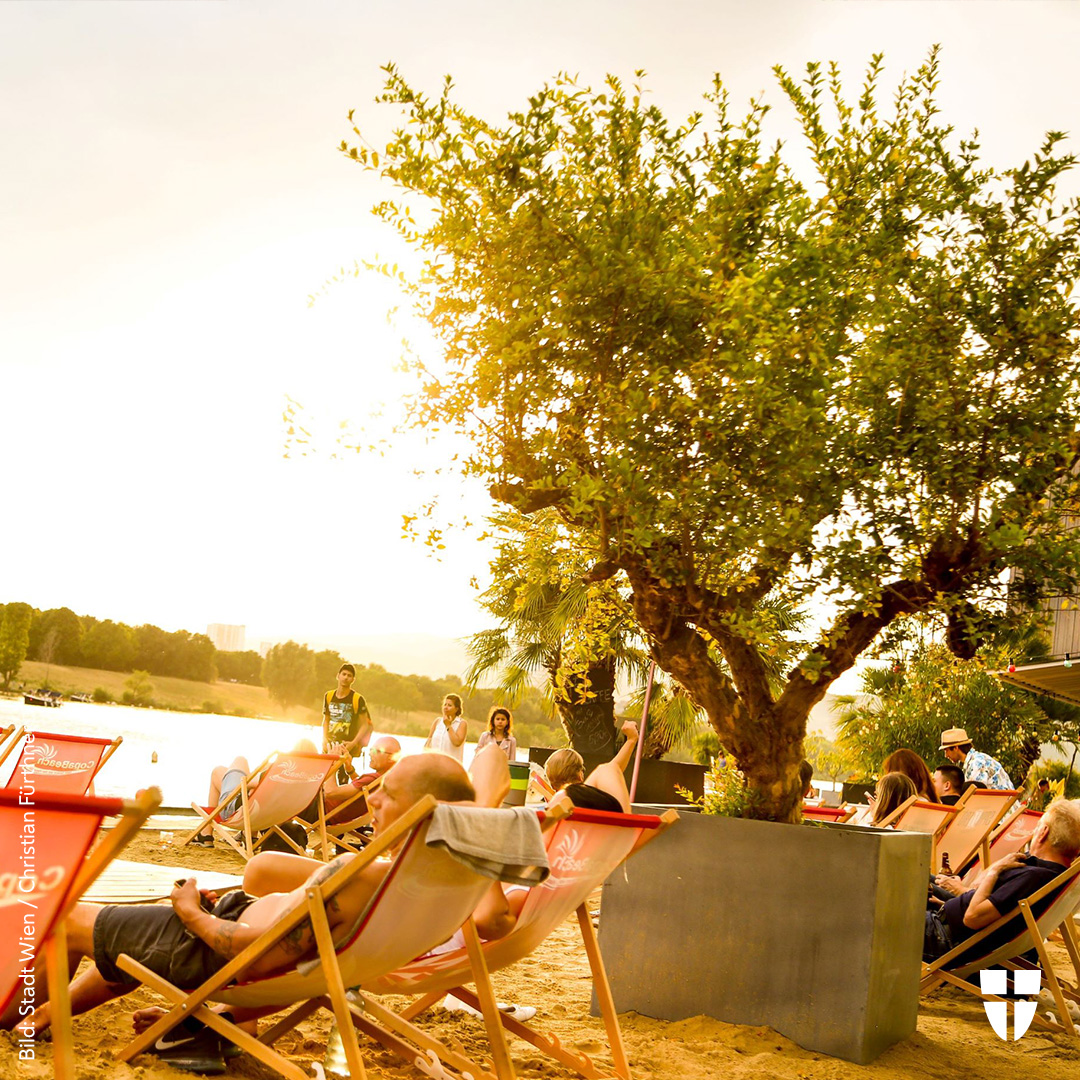 Stadt_Wien's tweet photo. Der Sommer ist da! Also, Badetasche packen und ab ins Wasser. In Wiens Naturgewässern warten 63 km frei zugängliche Ufer auf euch. Ob für Naturliebhaber*innen, Familien oder Sportfans – da ist wirklich für jede*n etwas dabei: https://t.co/egxpj7LFUt https://t.co/BAhLbEOgmX