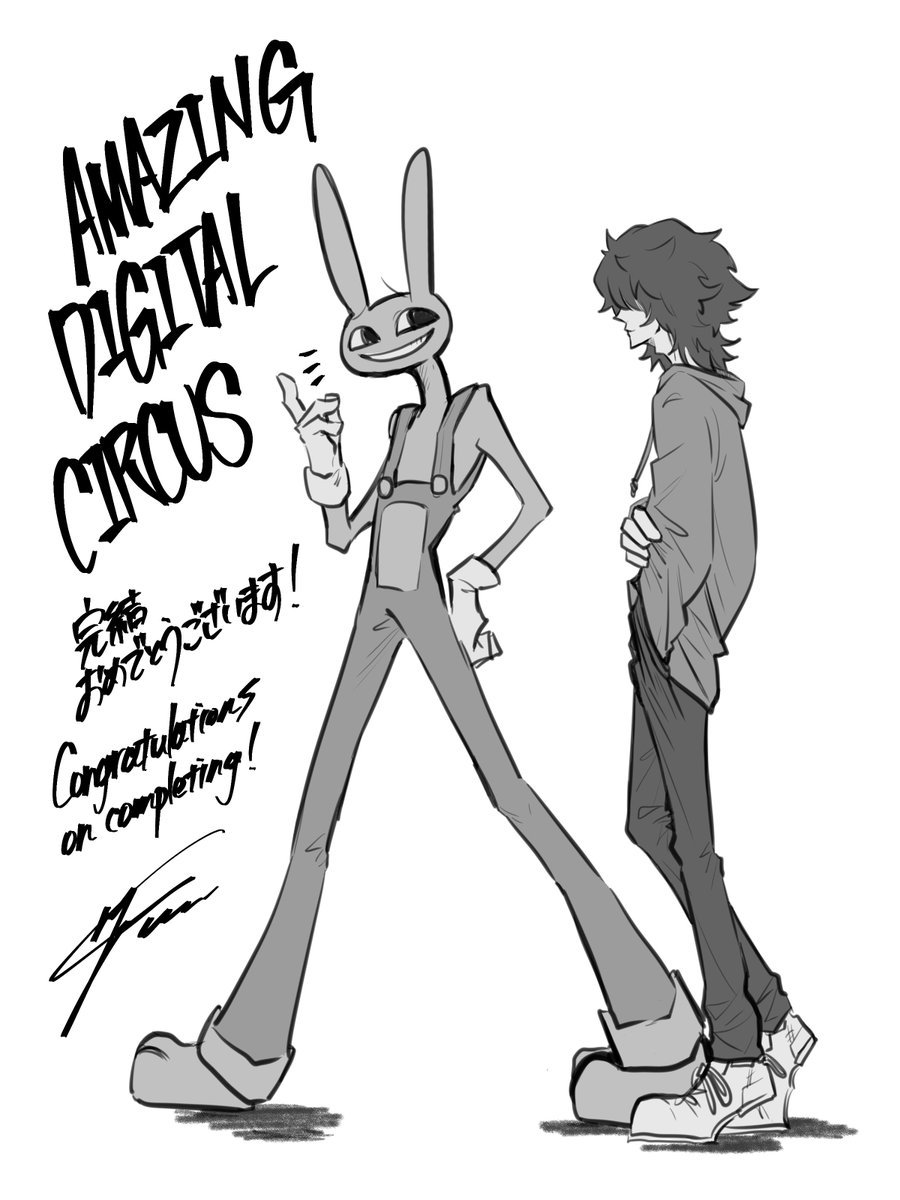 x___ya723's tweet photo. 最高の物語をありがとう
 #amazingdigitalcircus  #アメイジングデジタルサーカス https://t.co/1IdBKEYs1j
