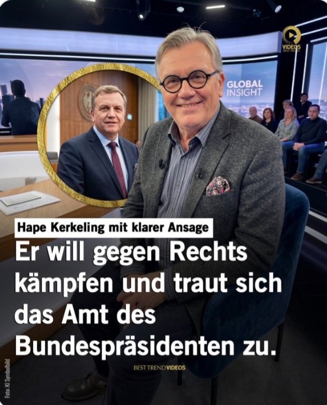TineUndFiene's tweet photo. Irgendwie scheint Herr Kerkeling da etwas nicht zu begreifen, ein Bundespräsident hat sich neutral zu verhalten. https://t.co/xMaPjveQTc