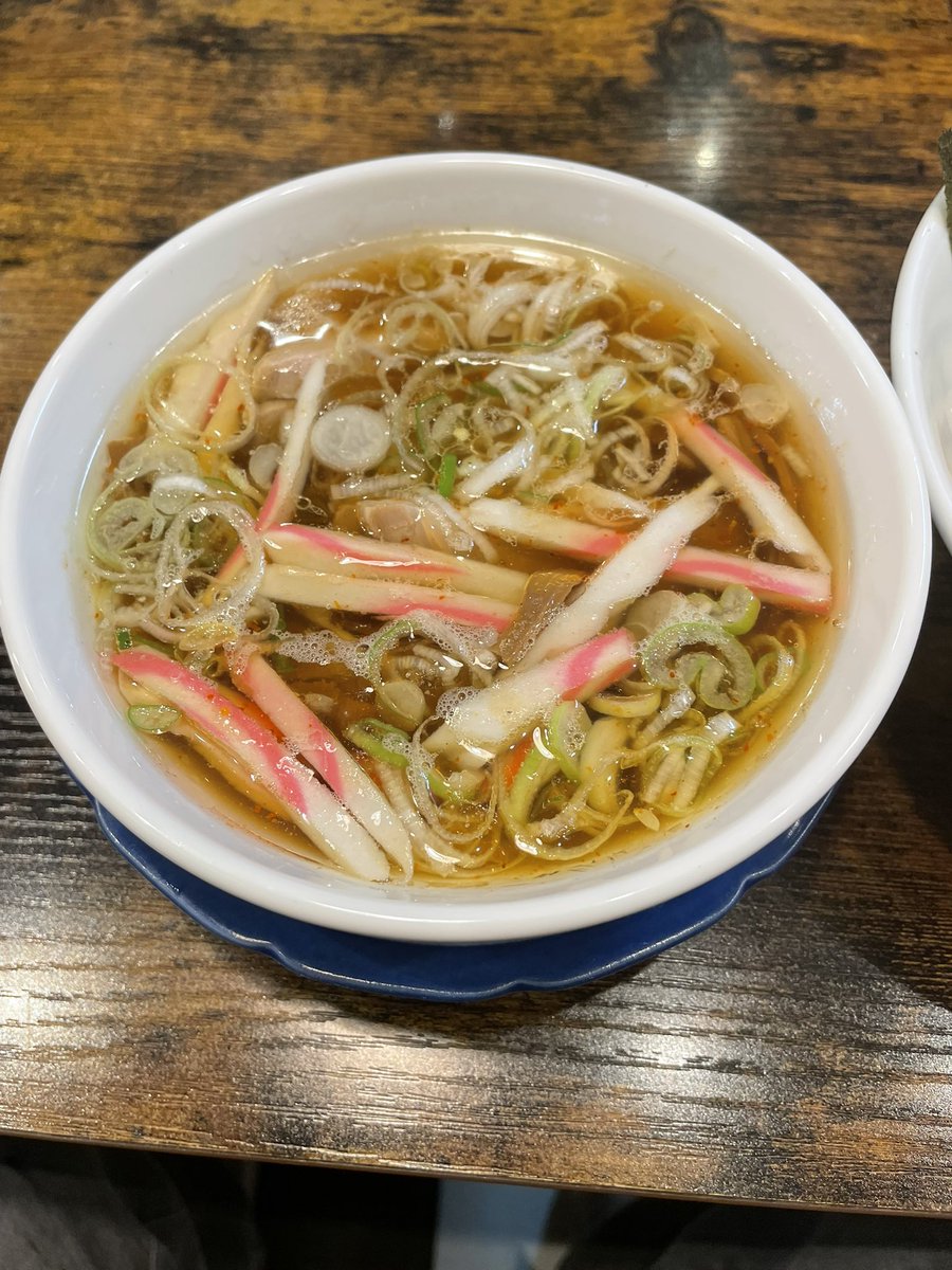 hrto12's tweet photo. Old School 中華ソバ Miya De La Soul＠入間

限定  豚チンタンつけソバ　中盛

今日の朝ＰＰで👍食べられて良かったです🙇‍♀️麺は、平打ち麺で👍つけ汁は、清湯スープの塩味あって👍朝１ですがスルスルと👍ごちそうさまでした☺️ https://t.co/ajbwza4ocS