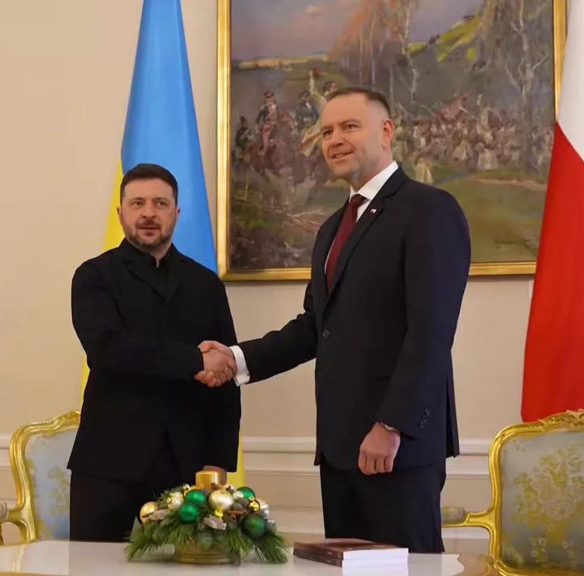 OlenaRohoza's tweet photo. Nawrocki has thoroughly disgraced both himself and Poland, first and foremost in the eyes of the EU, while Tusk is barely keeping the balance. Did anyone still have any illusions about the Poles?

Wasn't it Russia and Poland that carved up Ukraine for centuries?

Poland simply lost this race to another empire.

Józef Piłsudski personally ordered the 1930 Pacification of Eastern Galicia — a campaign of mass repression against Ukrainians based on the principle of collective responsibility.

Today, he remains one of Poland’s most celebrated historical figures: hundreds of streets and squares bear his name, dozens of monuments stand in Warsaw, Kraków, Gdańsk, and other cities, there is a memorial mound in Kraków, and numerous schools and military facilities are named after him.

Roman Dmowski did not command punitive operations himself, but he was the chief ideologue of the assimilationist policies that fueled the systematic Polonization of Ukrainians.

Dozens of streets across Poland are named after him, and a monument to him stands in central Warsaw.

Approximately 30,000 Ukrainians were killed during the 1939–1947 conflict by various Polish formations. The Home Army (Armia Krajowa) is commemorated by hundreds of street names throughout Poland, while the so-called “Cursed Soldiers” are honored with dozens more monuments and memorials.

Nawrocki can shove that two-headed White Eagle where the sun doesn’t shine. Even with Putin’s rod already occupying the space, there should still be room.

Incidentally, Catherine the Great, who played a key role in the final destruction of the Polish–Lithuanian Commonwealth, and Benito Mussolini, whose regime and alliance with Nazi Germany brought devastation to Poland and its people, remain recipients of Poland’s highest distinction, the Order of the White Eagle.

So does Gerhard Schröder, widely known for his close ties to Putin.

As for revocations of the order, before Volodymyr Zelenskyy, the most notable recipient stripped of the honor was Wincenty Witos, one of Poland’s most respected statesmen and a multiple-time prime minister.

And who stripped him of it? Piłsudski himself — a man whose increasingly authoritarian rule later became an object of admiration for various European strongmen.

Looking at these facts, I am almost happy that Donald Tusk does not possess this “prestigious” decoration.

Because Nawrocki clearly sees himself as a modern-day Piłsudski. And who plays the role of a modern Hitler today is obvious to everyone. Just as Piłsudski claimed to be protecting Poland from existential threats, Nawrocki now presents himself as Poland’s defender against Putin.

We already know how stories like that tend to end.