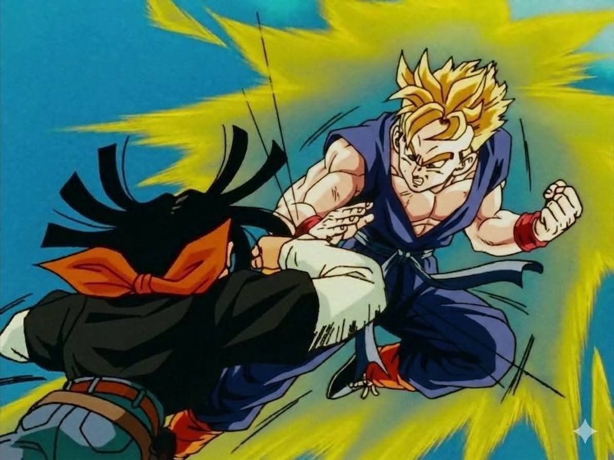 ball_limit's tweet photo. Gohan do Futuro usando o mesmo Gi do início da saga Boo. https://t.co/8UcSlKImqB