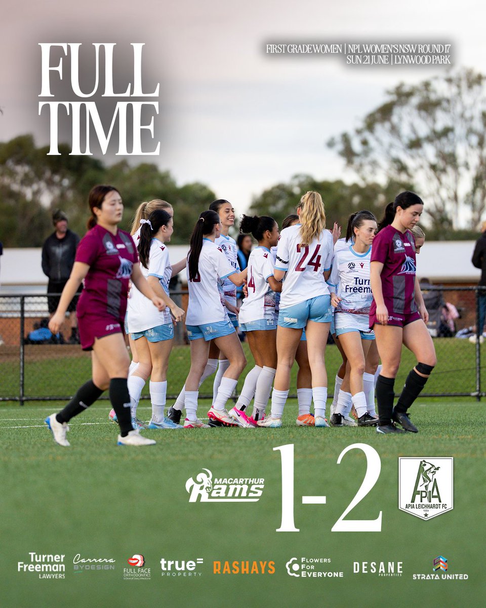 apialeichhardt's tweet photo. BIG WIN AWAY! 

#MACvAPL #NPLWNSW #ForzaAPIA 💜🩵 https://t.co/pFJ8W4EulK