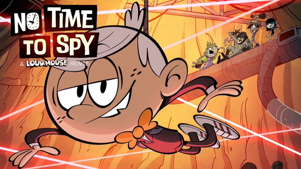 TheCinemaTalks's tweet photo. 2 years ago today, No Time to Spy: A Loud House Movie premiered on Nickelodeon.

A fun spy adventure that brought the Loud family back for another wild ride. https://t.co/YxuKPI4JhI