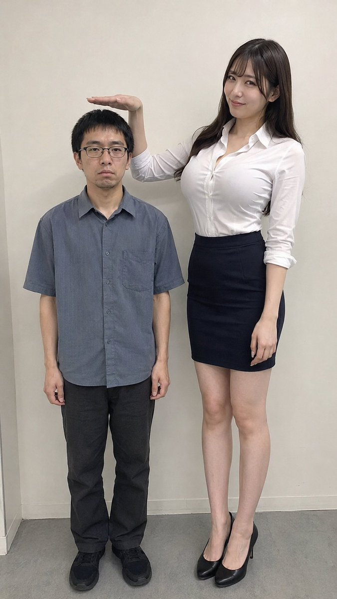 Saya_AIstudio's tweet photo. 高身長って苦手ですか...?? https://t.co/XE81WDUapn