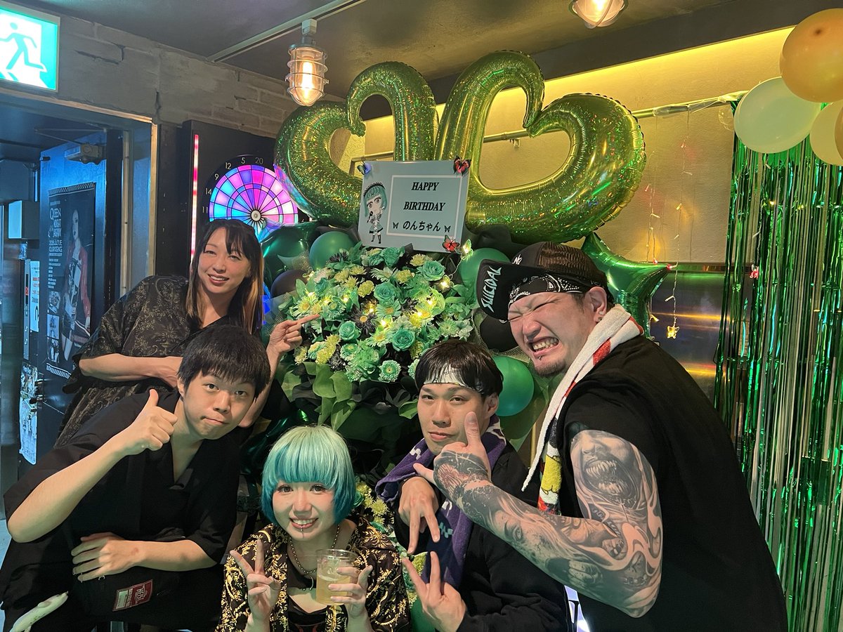 HöLDERLINSありがとうございました！！ のんちゃん生誕祭で