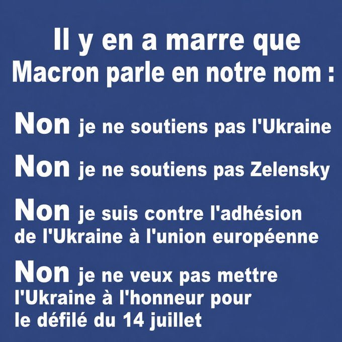 FrancoisTr4567's tweet photo. Boycottons ce 14 juillet 2026, sauvons notre France.🇨🇵🇨🇵🇨🇵🇨🇵 https://t.co/NFpy5gjNyj