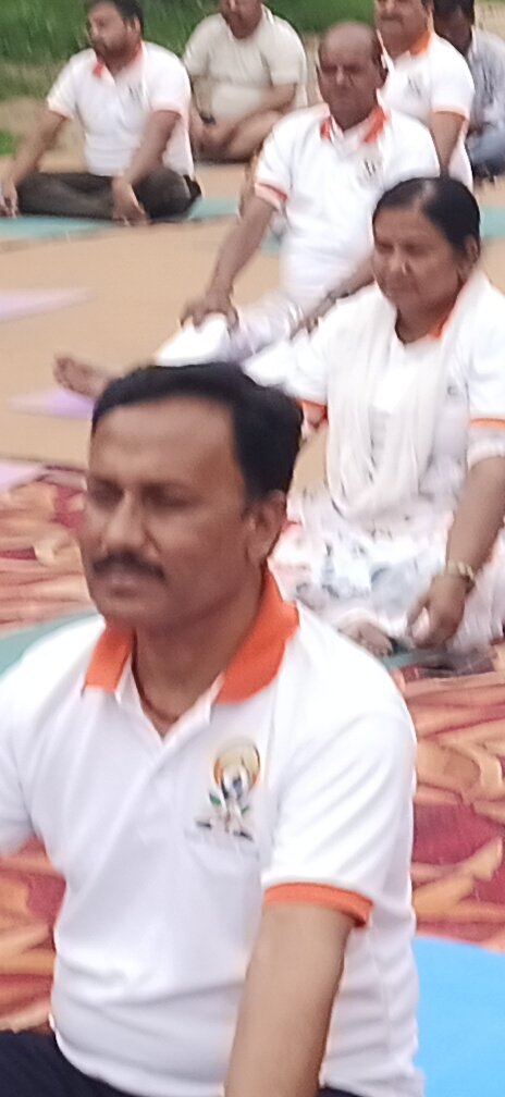 manoj6631's tweet photo. Celebrated the 12th #InternationalYogaDay with the theme "Yoga for Healthy Ageing"today at New Delhi.

Peaceful morning practiced focusing on breath, balance & inner calm. Grateful for this beautiful tradition that unites us all.  

One Earth. One Health. One Breath.   
#InternationalYogaDay #YogaDay2026 #YogaForHealthyAgeing #Namaste #InternationalDayOfYoga