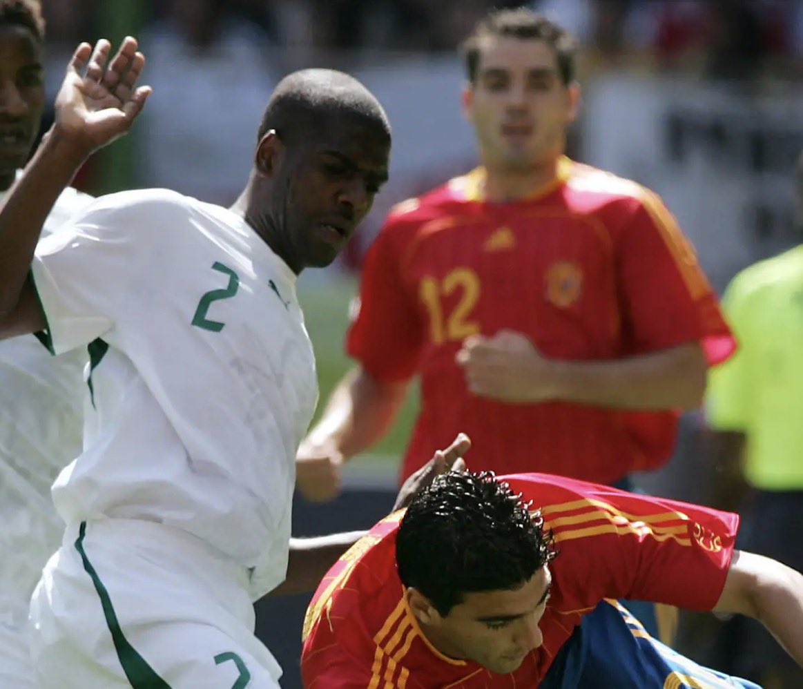 _eqal's tweet photo. التقى المنتخبان السعودي والإسباني في 3 مباريات ، فاز المنتخب الإسباني في جميعها.

2006 (مبارة رسمية ) كأس العالم بألمانيا فازت إسبانيا  0/1
2010 (مبارة ودية) فازت إسبانيا 2/3
2012 (مبارة ودية)فازت إسبانيا 0/5
سجّل لاعبو المنتخب السعودي هدفين، فيما تلقت شباكهم 9 أهداف. https://t.co/buGPuuL2SJ