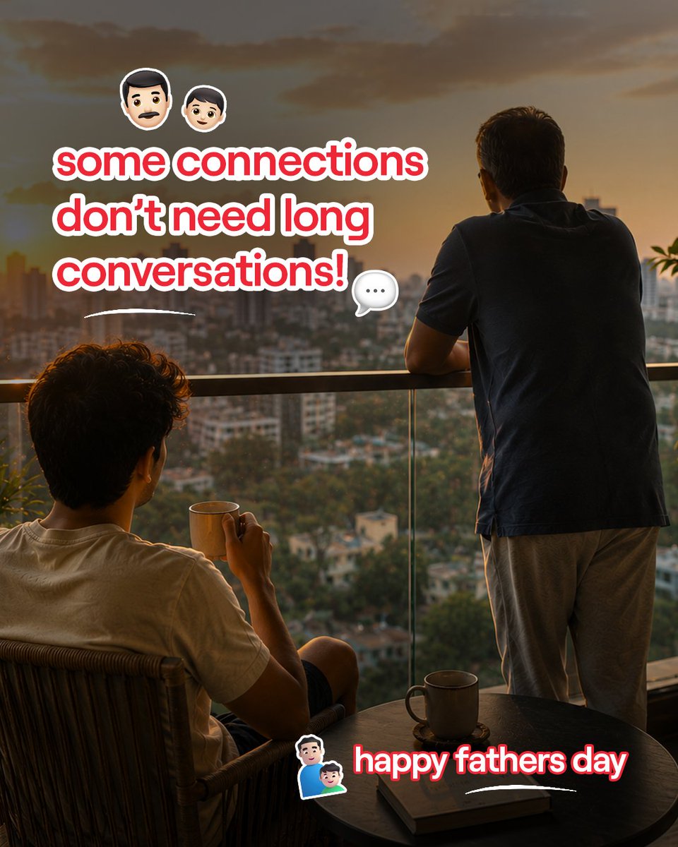 ViCustomerCare's tweet photo. Dads have a love language of their own.

It may not always sound like “I love you,” but somehow, it always feels like it.

Happy Father’s Day.

#Vi #Vi5G #HappyFathersDay #StayConnected #StrongNetwork https://t.co/DfvW5pUWBJ