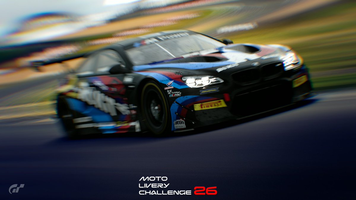 fumifumi1286's tweet photo. #GT7_MLC26 #MotoLiveryChallenge

BMW M1000RR ROKIT BMW Motorrad
World SBK Team 2024 ✕ BMW M6 GT3

Moto Livery Challenge 2026 Round1 SHOWDOWN ! https://t.co/uXQbuuI3gP