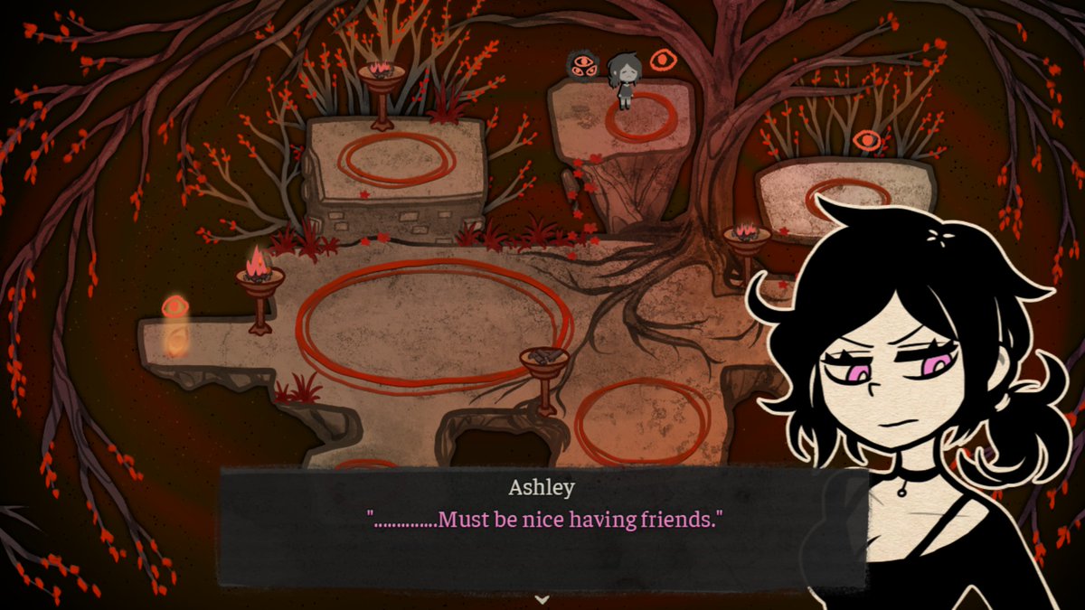 EliaEldrit53195's tweet photo. Just a small addition, but I do find the fact that Ashley starts fantasying about having friends when viewing these three using an ouija bored. It makes me think that she would have loved to try and contact souls with them, or doing any other weird freaky shit with her friends. https://t.co/GW9sRigTkm