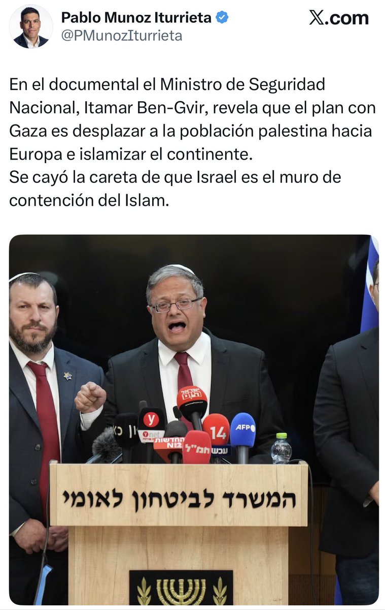 FLicoretas's tweet photo. ¿Quién está islamizando Europa?
Shalom. https://t.co/VpvNu1cJlq